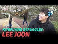 Engjpn lee joon boasting a decade of kiteflying expertise  getting humbled by a child leejoon