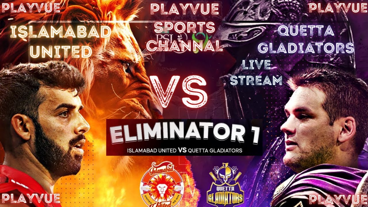 PSL 2024 | Islamabad United Vs Quetta Gladiators | Playvue Live Stream | Live PSL 9 2024 | IU vs QG