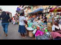 NIGHT WALK IN BIGGEST AFRICA STREET MARKET GHANA ACCRA MAKOLA