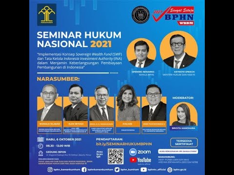 Seminar Hukum Nasional 2021 - YouTube