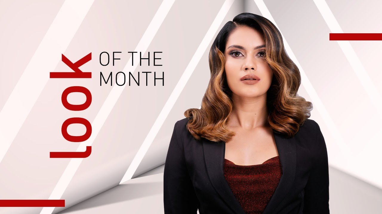 Look of the month | How To Create Voluminous, Side-Parted Curls