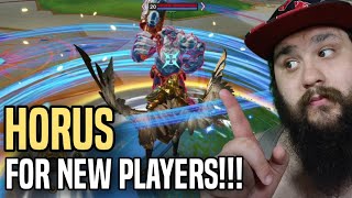 HORUS IN SMITE 2 EXPLAIN FOR NEW/RETURNING PLAYERS!!!
