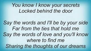 Julian Lennon - I&#39;ve Seen Your Face Lyrics