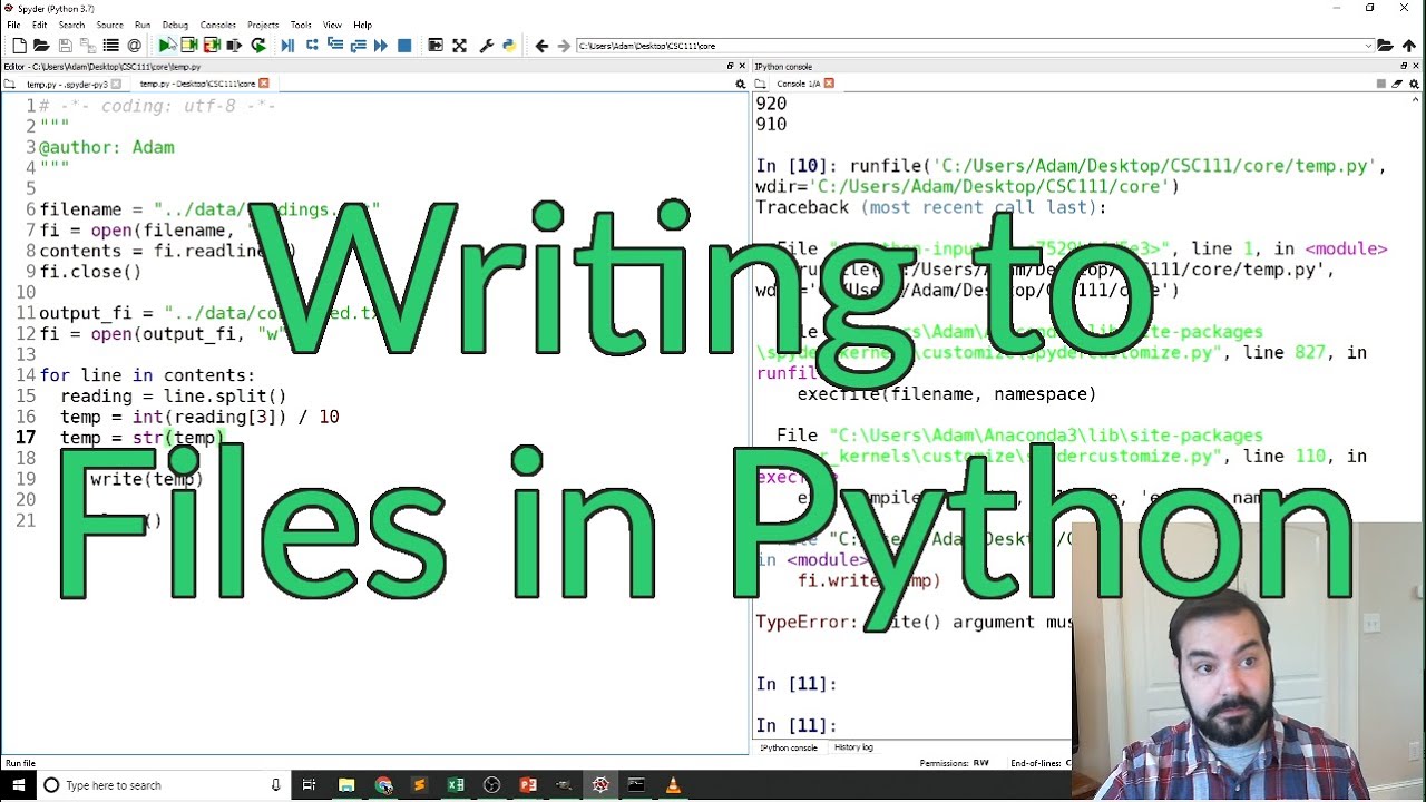 how to open file in python text editor