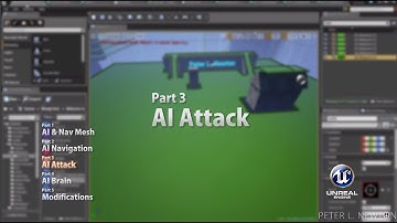 Unreal Engine 4 AI Behavior Tree & NavMesh - Part 3/5