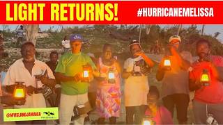Tonight, Left Hall Lights Up - After #HurricaneMelissa