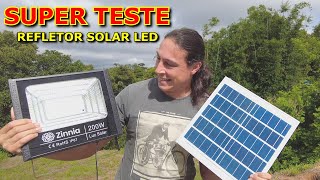 TESTE EXTREMO REFLETOR SOLAR LED