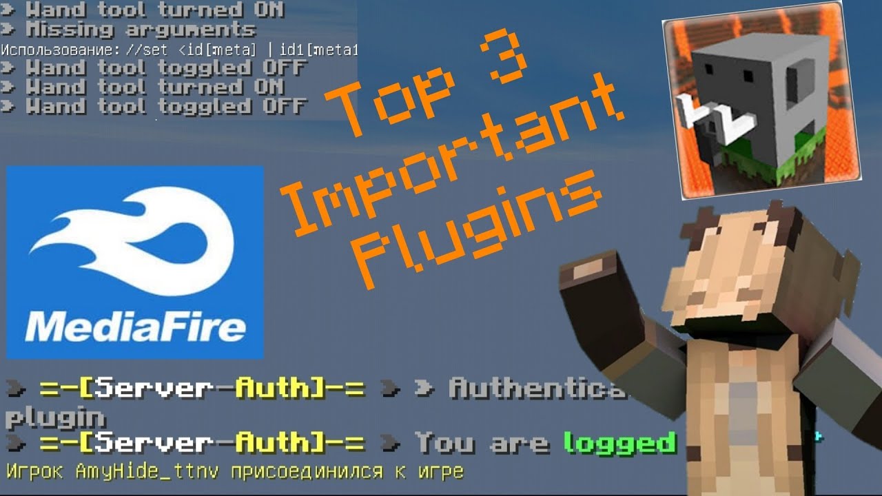 3 important plugins for Craftsman/MCPE0.15.10 craftsman minecraft 