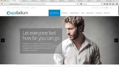 Product Preview: Basic Home Pages - xPalladium Drupal Theme