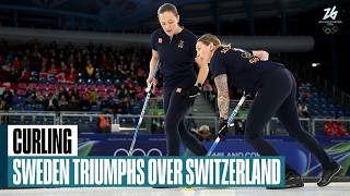 sweden improves 6 0 curling win over switzerland