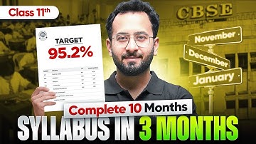 How to Complete Class 11th Accounts Syllabus in 3 Months🤔 | Study Hacks By Rohit Sir🔥