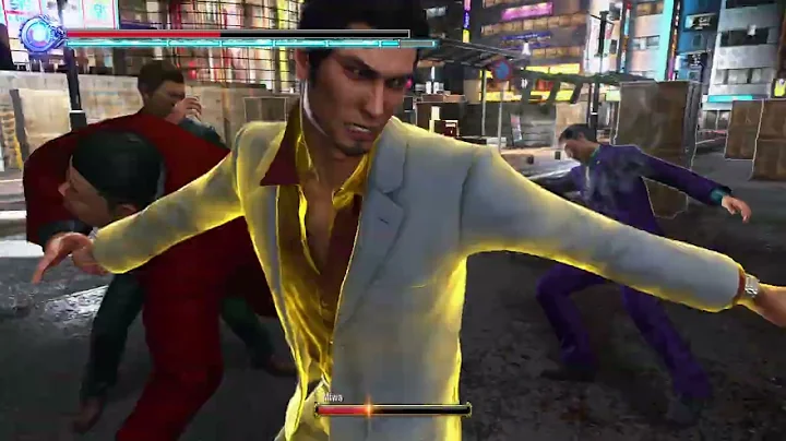 Yakuza Kiwami 2 -  (Mod) Scattered Weapons (Legend) - Style Switching Mod