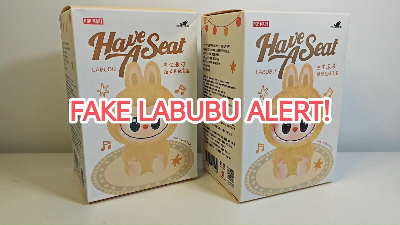 Labubu V2. Оригинал и подделка! Как распознать подделку!