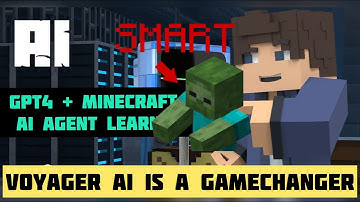 MINECRAFT AI with GPT5 and Nvidia Voyager Model | Minedojo