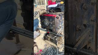 Second-hand Rebar Cut Machine #construction #building #civilengineering #concrete #machinery #rebar