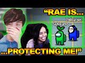 RAEKKUNO POPPED OFF! | RAE AND SYKKUNO DID THE THING TO SURVIVE AND WIN THE GAME | REAKKUNO AMONG US