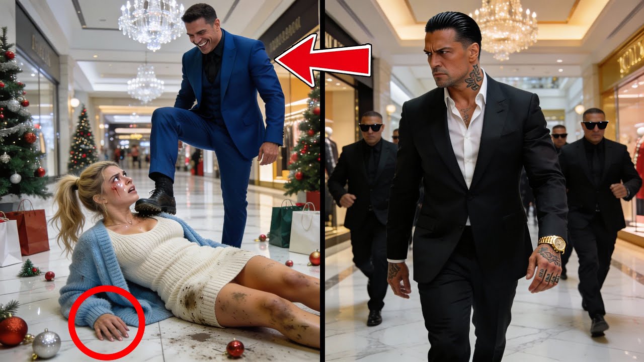 He Kicked His Poor Abandoned Ex At The Mall — Not Knowing She’s Now Married To A Mafia Boss