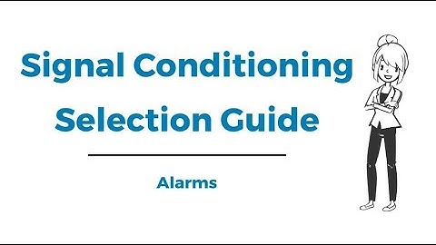 Process Limit Alarms | Acromag Signal Conditioning Selection Guide Video
