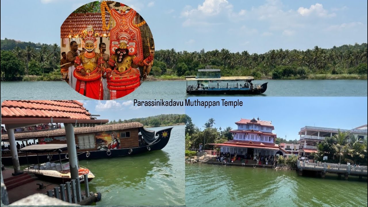 Kerala Unique Temple,Backwater Boat Ride Kannur| Parassinikadavu Muthappan Temple 