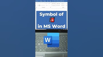 99% Users Don’t Know: Insert 🧯 Fire Extinguisher Emoji Instantly in MS Word! #shorts #computer