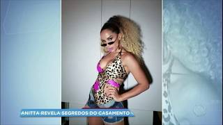 Hora da Venenosa Anitta revela segredos do casamento com Thiago Magalhaes