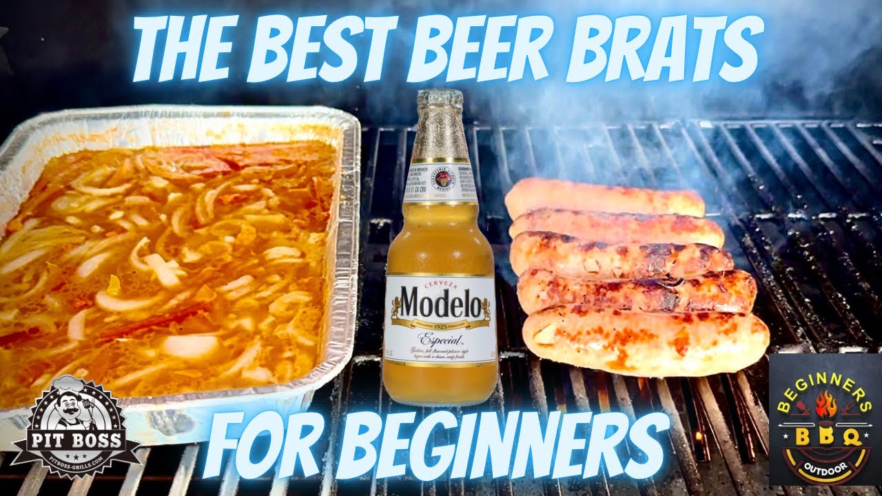 Pit boss pro series smoke brats on pellet grill backyard bbq