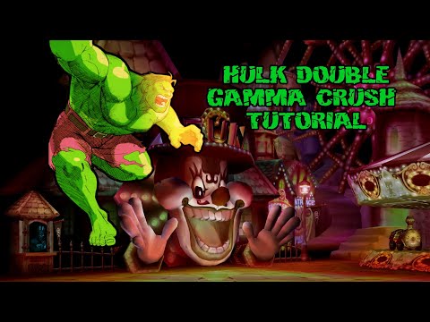 MvC2: Hulk Double Gamma Crush Tutorial