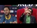 Javed Miandad Badly Cursing Shahid Afridi for his Statement in India