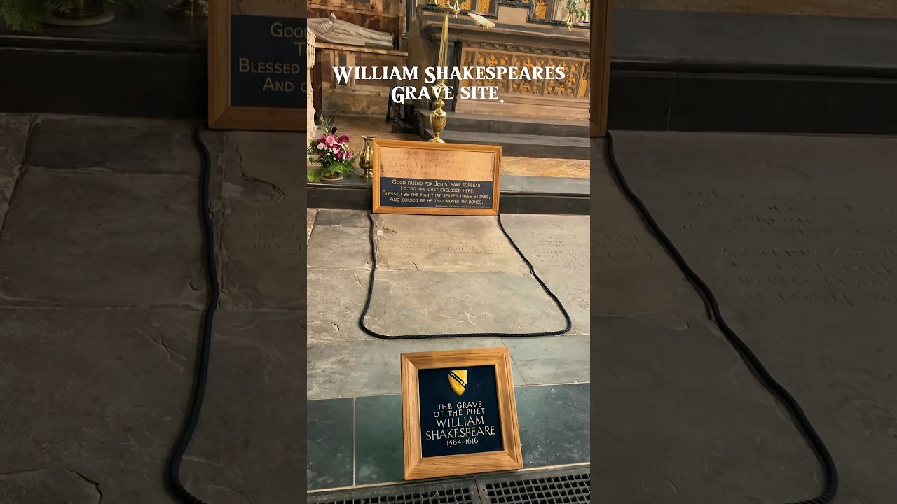 William Shakespeares Grave Site | Famous Graves | RIP 
