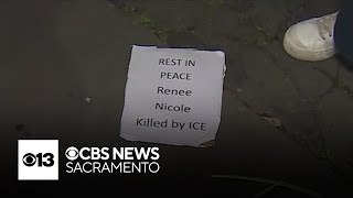 ICE protesters march at federal building in downtown Sacramento
