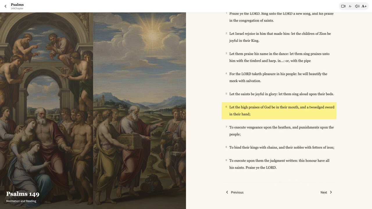 Psalms Chapter 149 (NIRV)