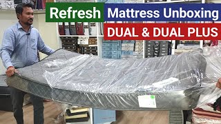 Refresh DUAL Mattress & DUAL PLUS Mattress Unboxing Genuine Review!Mattress For Back Pain Relief screenshot 3