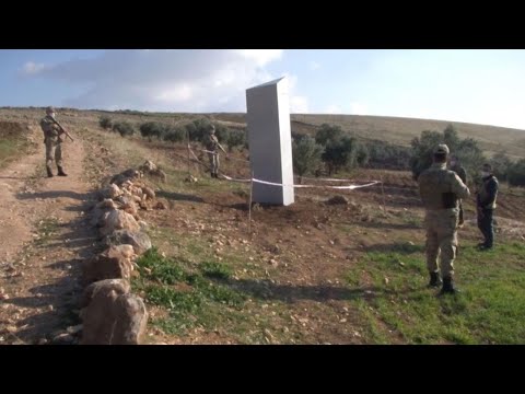 Göbeklitepe yakınlarında metal monolit bulundu