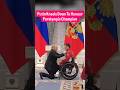 Putin Kneels Down? | Russian President’s Rare Gesture Goes #Viral #putin #russia