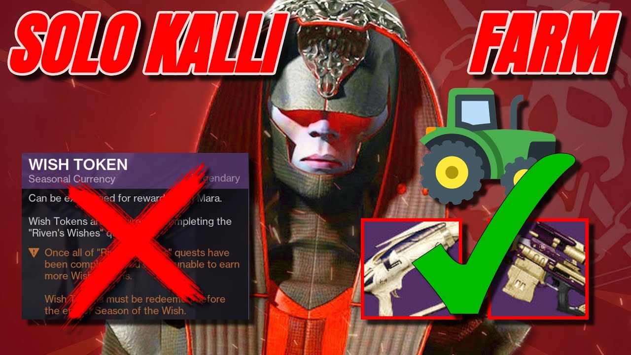 Wish Tokens Why?? OMEGA EASY SOLO FARM Kalli Raid Boss Instead- RED ...