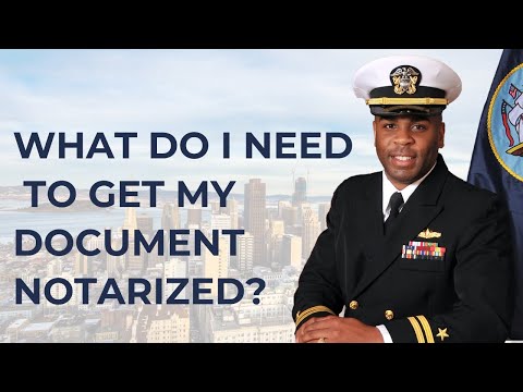 define notarized
