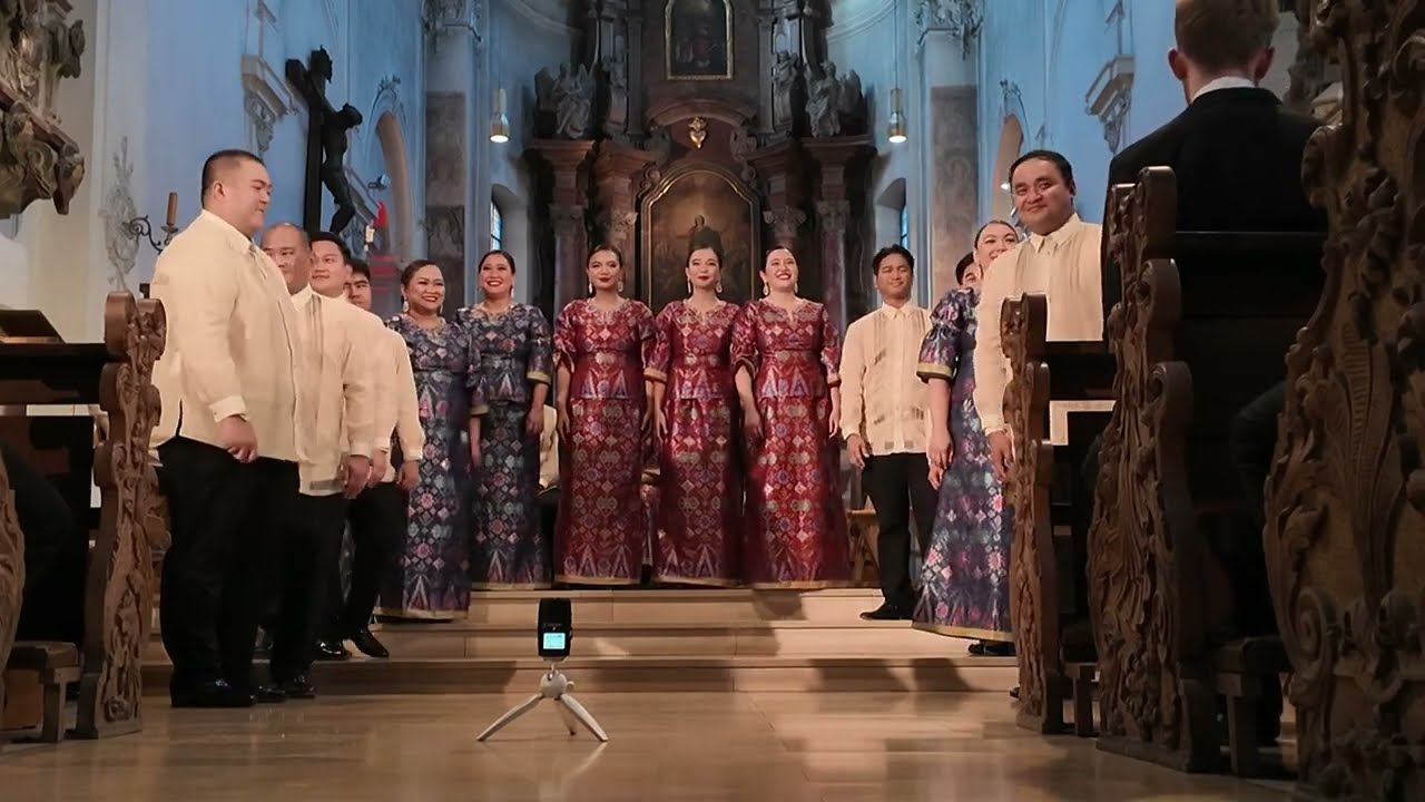 THE PHILIPPINE MADRIGAL SINGERS PERFORM IN REGENSBERG, GERMANY