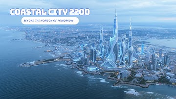Coastal City 2200: Beyond the Horizon of Tomorrow 🏙️🐠🌍