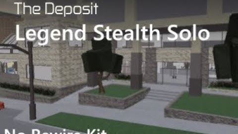 The Deposit Legend Stealth Solo, No Rewire Kit (Entry Point: Freelancer