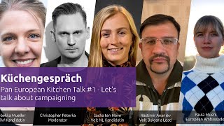 Pan European Kitchen Talk #1 | Volt meets People #VoteVolt Pan European Kitchen Talk #1 | Volt meets People #VoteVolt