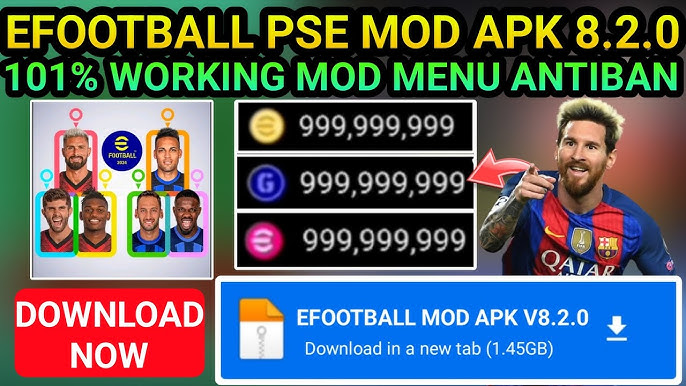 Free Download eFootball PES 2023 Latest 7.5.2 Android APK