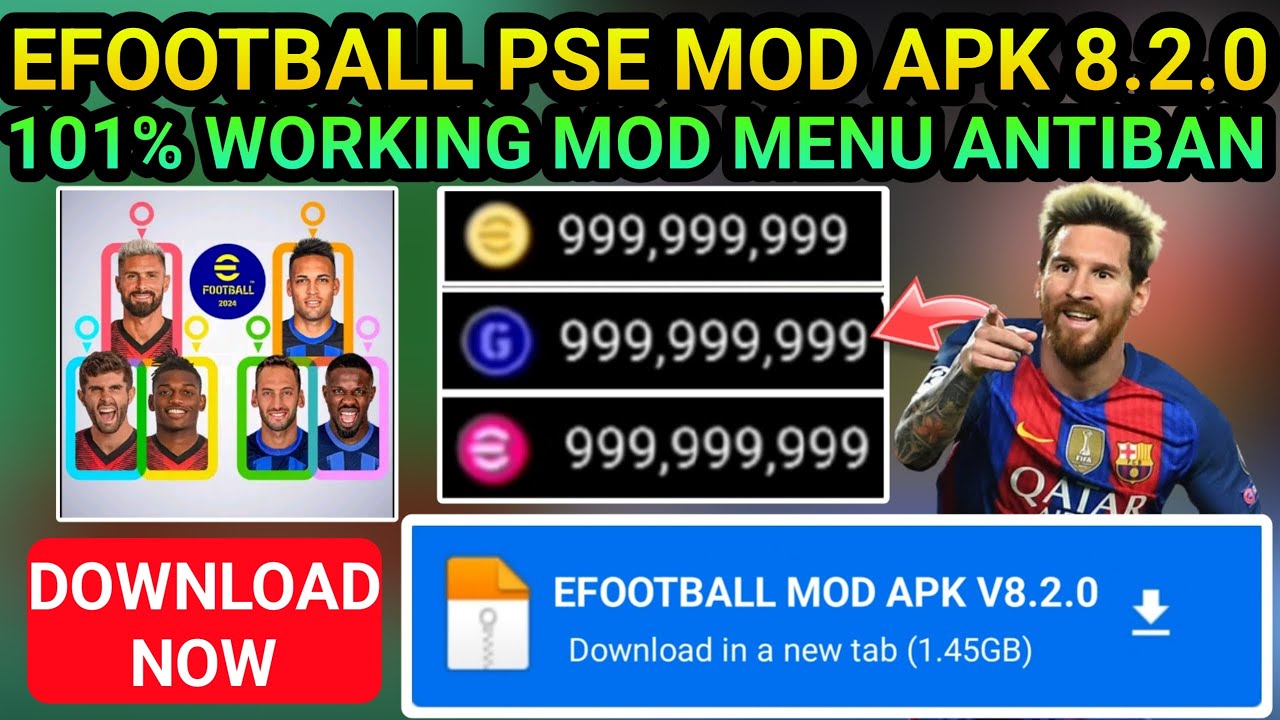 eFootball 2024 Mobile APK 8.2.0 (PES 24) Download for Android