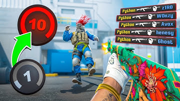 Getting FACEIT LVL 10 while Solo Qing in CS2...