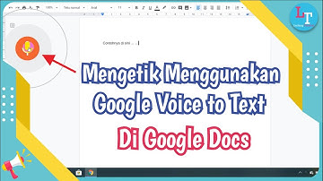 Cara Mengetik Menggunakan Suara di Google Docs Serta Dapat Di Buka Pada Word