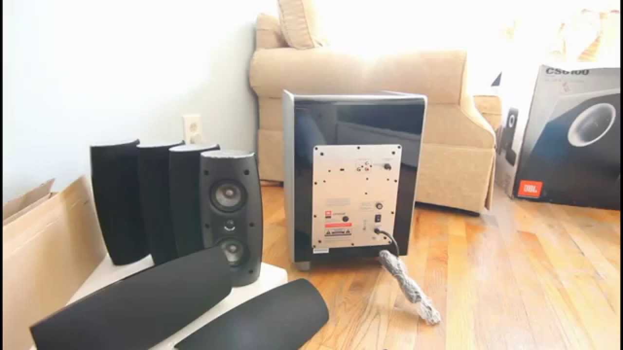 jbl cs6100bg manual Speaker system users guides