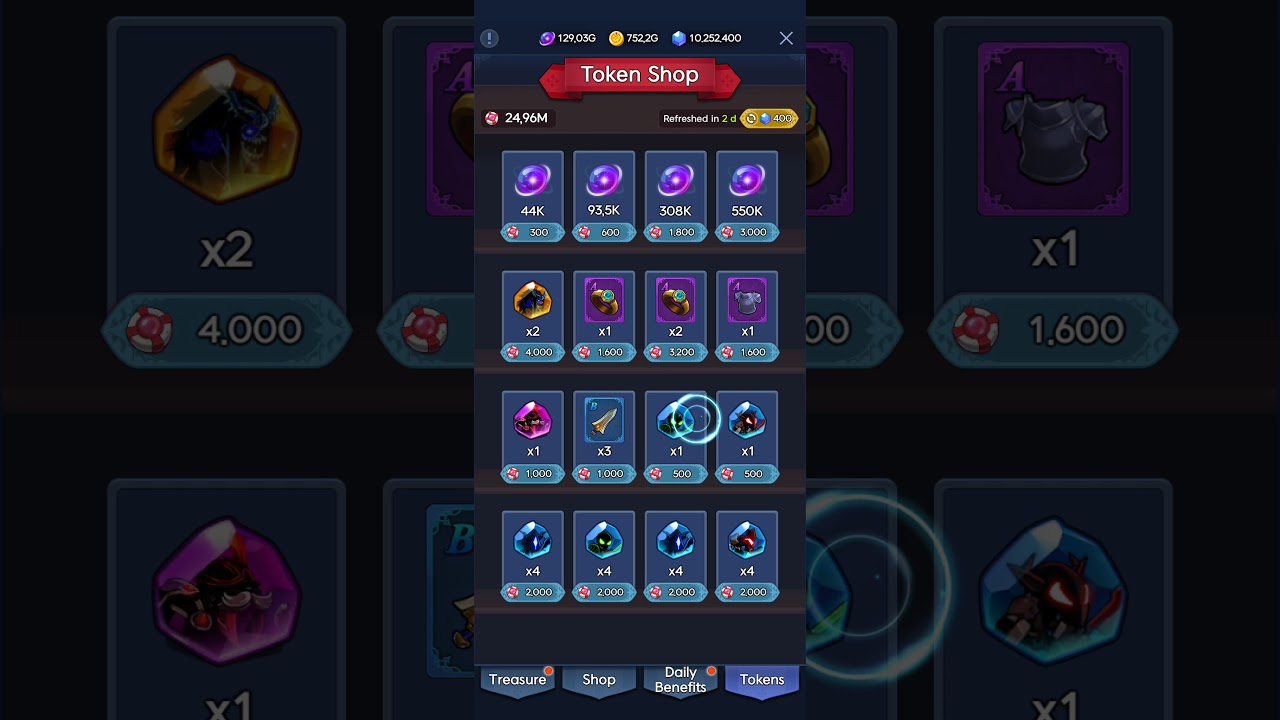 shadow knight idle RPG: 500k game roll Hero