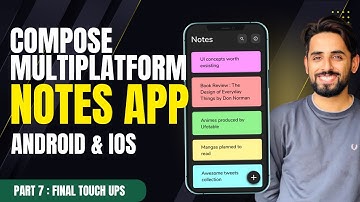 Part 7: Build a Notes App with Compose Multiplatform (Android + iOS) | Full Tutorial