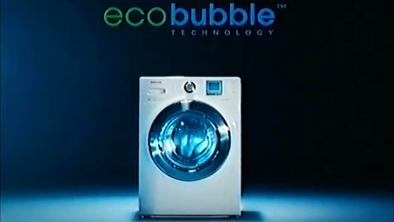 2011: Samsung EcoBubble Technology [Bubbles] - YouTube