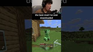 You try out the new Minecraft mod...