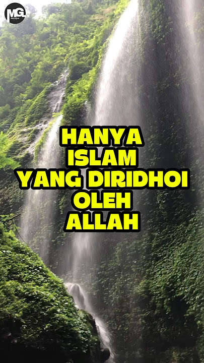 Hanya Islam Agama Yang Diridhoi Oleh Allah #alquran #islam #agama